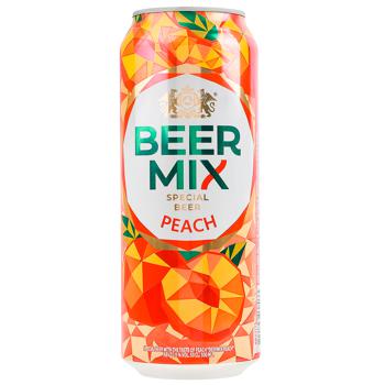 Пиво Beer Mix Персик 2,4% 0,5л - купити, ціни на Восторг - фото 1