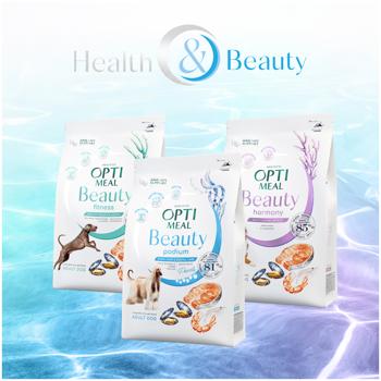 Optimeal Beauty Podium Dry Food with Seafood for Hair and Teeth Care of Adult Dogs of All Breeds 10kg - buy, prices for - photo 9