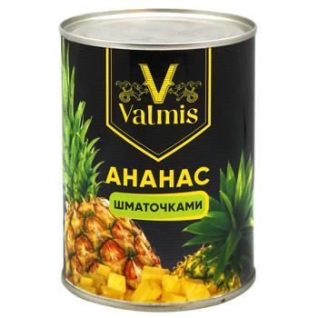 Ананас Valmis кусочками 580мл - купить, цены на Эпицентр FOOD - фото 1