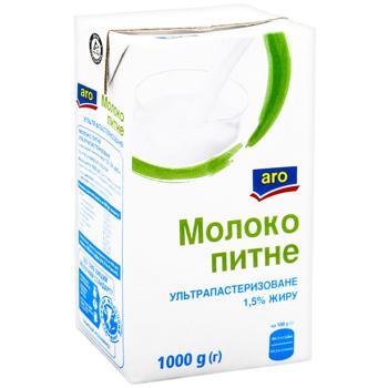Aro UHT Milk 1.5% 1000g - buy, prices for - photo 2