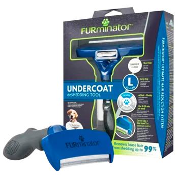Інструмент для видалення підшерстя FURminator для короткошерстих собак, розмір L - buy, prices for MasterZoo - photo 1
