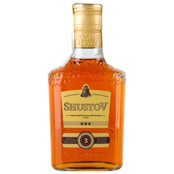 Shustov Golden Collection Alcoholic Drink 3 Years 40% 0.5l