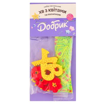 Декорации кондитерские Добрик ХВ с цветами и посыпкой - купить, цены на Чудо Маркет - фото 3