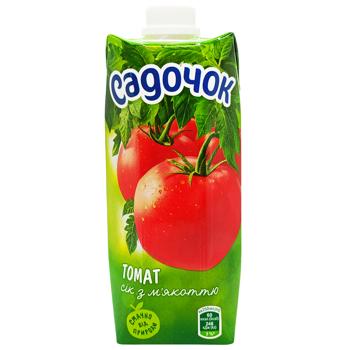 Sadochok Tomato Juice with Salt 0.5l - buy, prices for Torba - photo 3