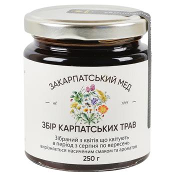 Medovyy Kray Carpathian Motley Grass Honey 250g