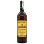 Massandra Muscatel Southern White Dry Wine 16% 0.75l