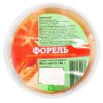 Форель филе-ломтики в масле слабосоленая