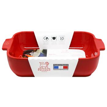 Peugeot Appolia Rectangular Red Baking Dish 32cm - buy, prices for WINETIME - photo 3