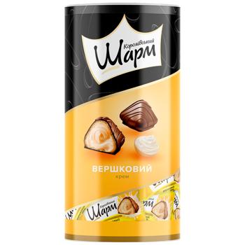 Цукерки АВК Королівський Шарм з вершковою начинкою 235г - купити, ціни на КОСМОС - фото 1