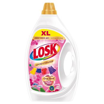 Гель для стирки Losk Color Ароматерапия Эфирные масла и аромат малазийского цветка 2,25л - купить, цены на Идеал - фото 2