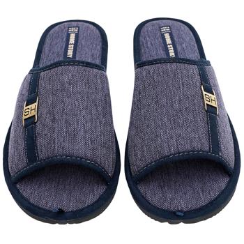 Тапочки домашние Home Story 231084-Е мужские р.41-46 - купить, цены на Cупермаркет "Харьков" - фото 1