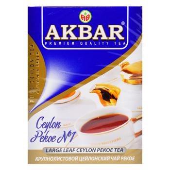 Akbar Pekoe №1 Black Tea 100g - buy, prices for Auchan - photo 2