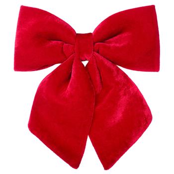 Bona Di Decorative Velvet Bow 16cm Red - buy, prices for WINETIME - photo 1