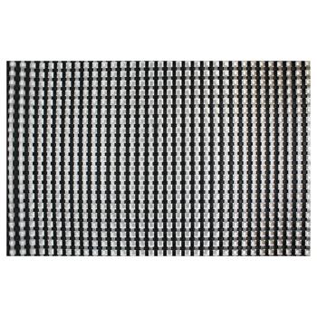 Килимок для сервірування чорне срібло 45*30см - купити, ціни на МегаМаркет - фото 1