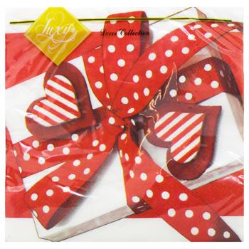 Luxy Palette of Hearts Napkin 3 layers 20pcs