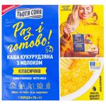 Каша кукурузная Тетя Соня с молоком 70г