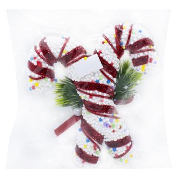 Christmas Candy Canes Christmas Tree Decoration 12.5x10.5cm - buy, prices for - photo 1