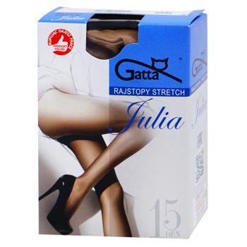 Колготи Gatta Julia Stretch 15den жіночі р.2 Golden - купити, ціни на - фото 2