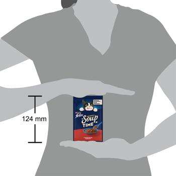 Felix Soup Wet Food with Beef for Cats 48g - buy, prices for Grono - photo 3
