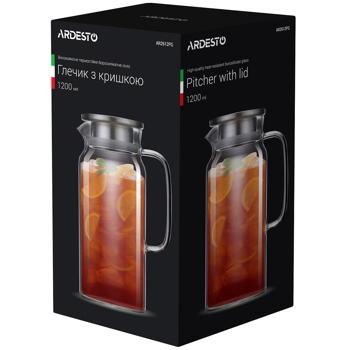Кувшин с крышкой Ardesto 1,2л - купить, цены на ULTRAMARKET - фото 2