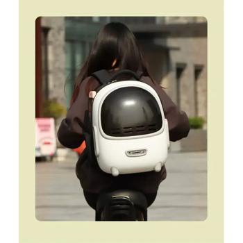 Lapka Backpack Carrier for Cats Up to 8kg 33.5x28x43cm White - buy, prices for - photo 6