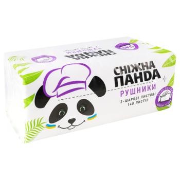 Snow Panda 2-ply Paper Towels 140pcs - buy, prices for - photo 2