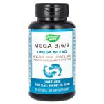 Nature's Way Mega 3/6/9 Lime Flavored Omega 3-6-9 90 softgels