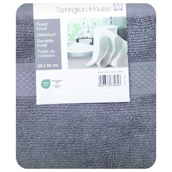Рушник Tarrington House сірий 30x50см
