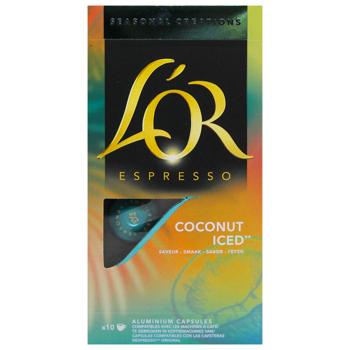 Кофе в капсулах L'or Coconut Iced 5,2г*10шт - купить, цены на Торба - фото 3