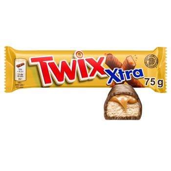 Батончик Twix Xtra 75г - купити, ціни на Таврія В - фото 1