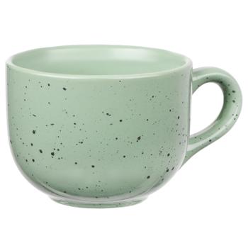Чашка Ardesto Bagheria Pastel Green кераміка 0,48л