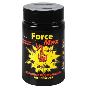 Порошок від мурах Force Max в банці (чорна) 150гр - купити, ціни на Ідеал - фото 1