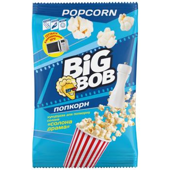 Попкорн Big Bob Соленая драма 100г - купить, цены на Восторг - фото 1