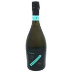 Вино Ігристе Vegan-friendly б/а біле сухе 0,75л Італія