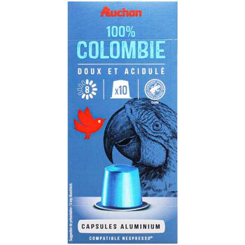 Кофе Ашан Colombia 100% в капсулах 10шт 52г - купить, цены на Auchan - фото 2