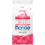 Корм сухий Monge Monoprotein з яловичиною та рисом для собак всіх порід 2,5кг