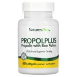 Natures Plus Propolplus Propolis with Bee Pollen 60 softgels