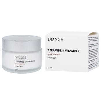 Крем д/обличчя Diange 50мл з церамідом та віт Е д/сухої шк - купить, цены на КОСМОС - фото 1