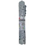 Килимок Камінці для ванної кімнати сірий рулон 77*37см