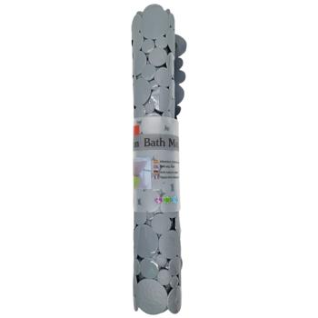 Pebbles Gray Roll Bathroom Mat 77*37cm - buy, prices for Tavria V - photo 1