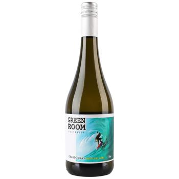 Вино Green Room Chardonnay біле сухе 12,5% 0,75л - купити, ціни на Auchan - фото 1