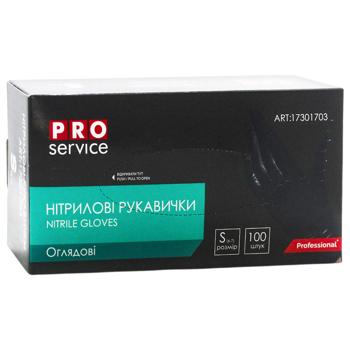 Перчатки ProService нитриловые черные S 100шт - купить, цены на - фото 3
