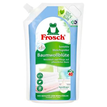 Ополіскувач для білизни Frosch Бавовняні квіти 1л - купити, ціни на Восторг - фото 1