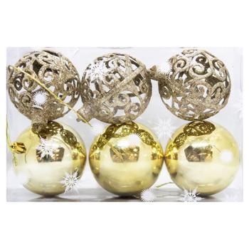 Golden Balls Toys Set in Suitcase 6pcs*8cm - buy, prices for ULTRAMARKET - photo 2