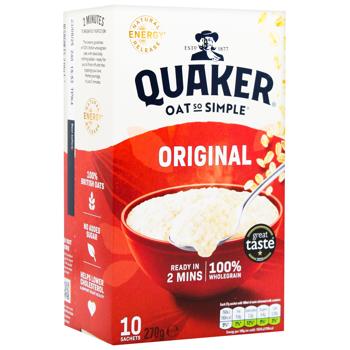 Quaker Original Instant Oatmeal 27g x 10pcs - buy, prices for METRO - photo 3