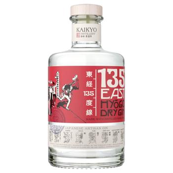 Джин Kaikyo 135 East Hyogo Dry Gin 0,7л - купить, цены на NOVUS - фото 2