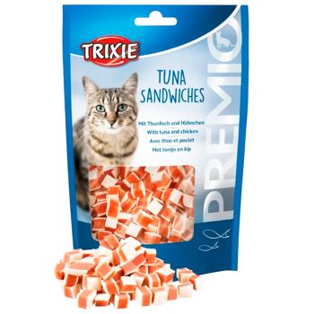 Лакомство для кошек Trixie Premio Tuna Sandwiches с тунцом и курицей 50г - купить, цены на MasterZoo - фото 3