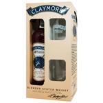 Виски Claymore 40% 0,7л + 2 склянки