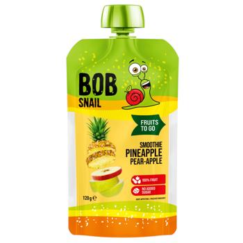 Смузі Bob Snail ананас-груша-яблуко 120г
