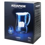 Фільтр-глечик Aquaphor Lago MFP+ чорний